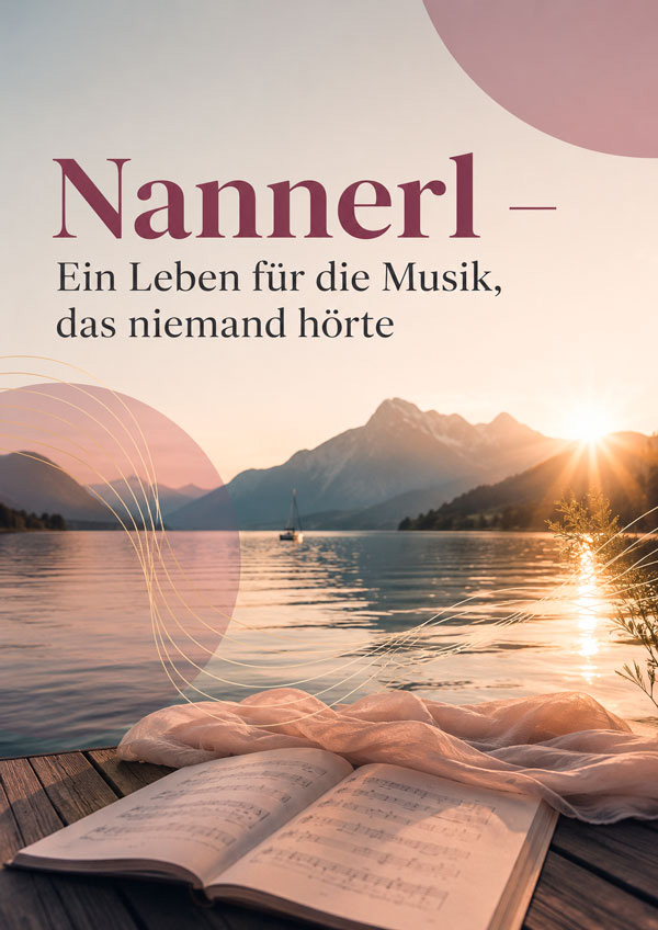 Nannerl und Wolfgangsee -Jubiläums Schifffahrt zu Ehren 275 Jahre Maria Anna Mozart